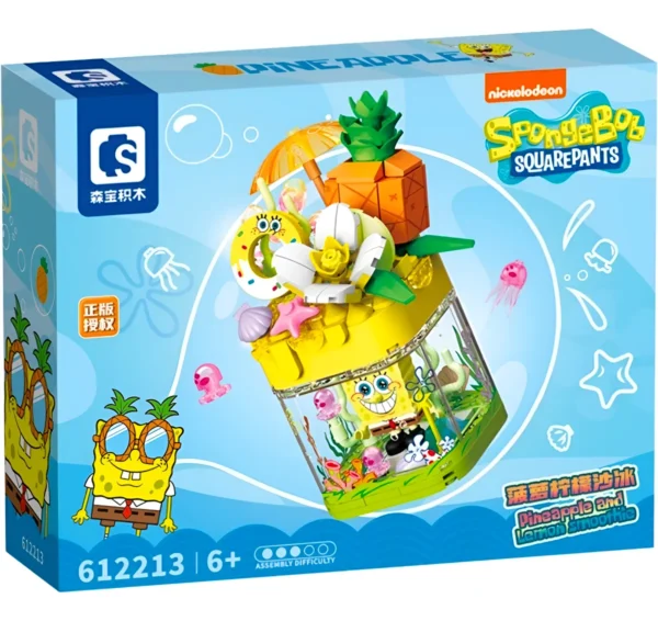 251NA2050200 Bloques de construcción Bob Esponja - Sembo - Imagen 1