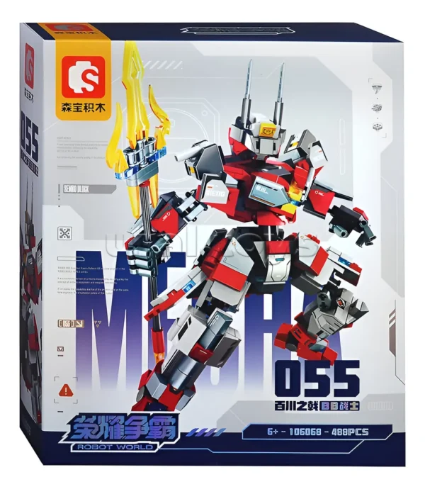 251NA205130 Bloques de construcción Mecha Warrior robot - Sembo - Imagen 1