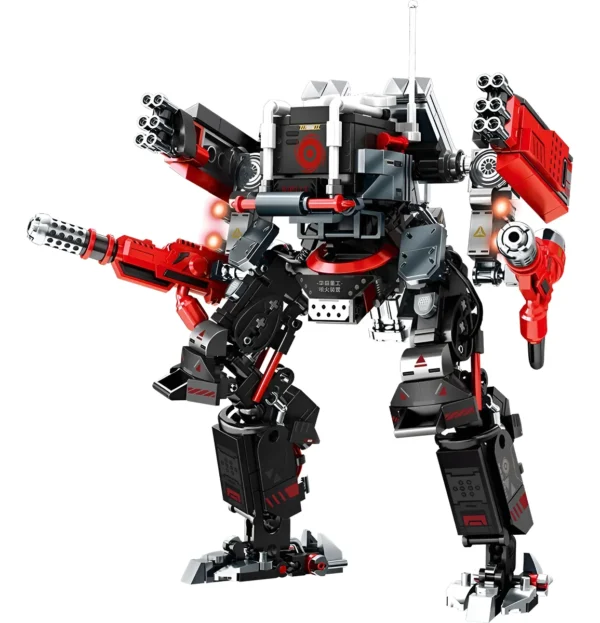 Bloques de construcción Crimson Killer robot - Sembo - Imagen 2