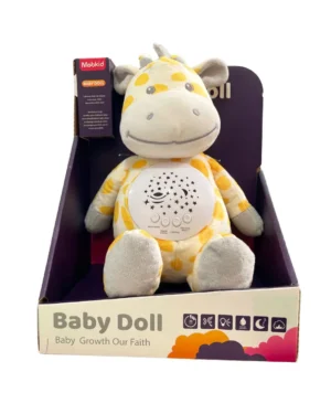 Peluche musical proyector girafa - Toyz