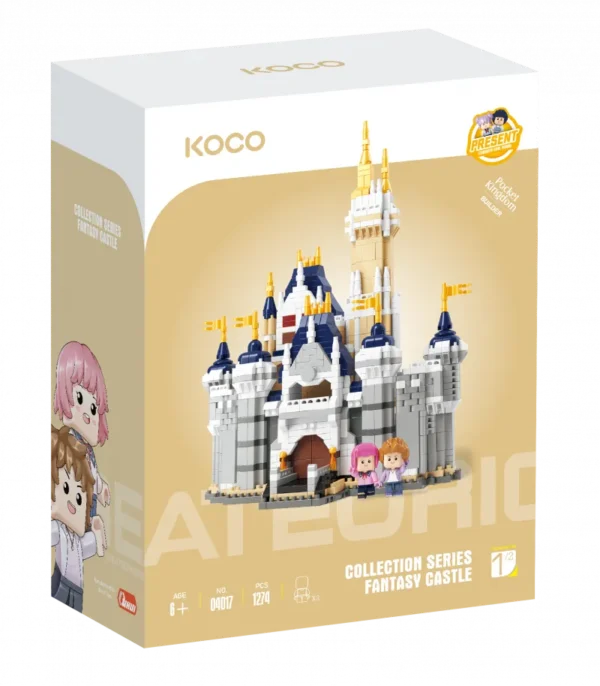 251xKC04017-1 Bloques de construcción Castillo fantástico - Koco - Imagen 1