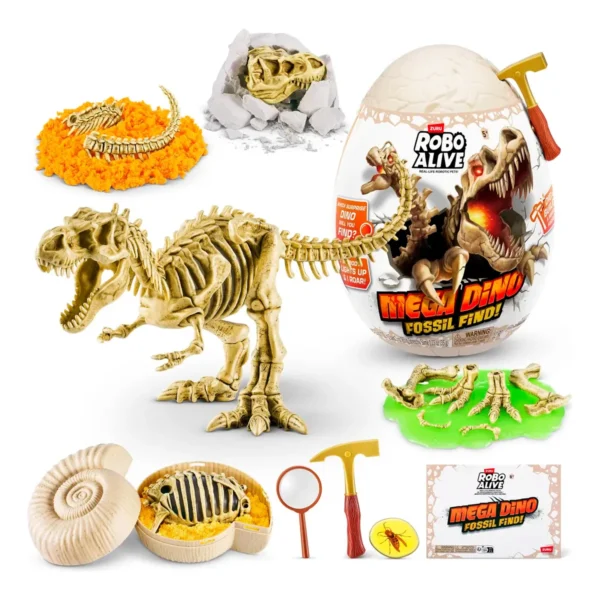 Robo Alive Huevo sorpresa desentierra 18cm - Zuru - Imagen 2