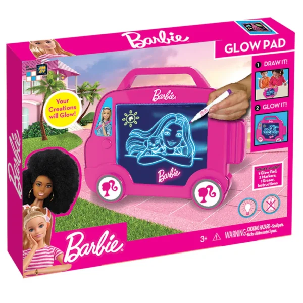 Pizarra Barbie Glow Pad - Barbie - Imagen 1