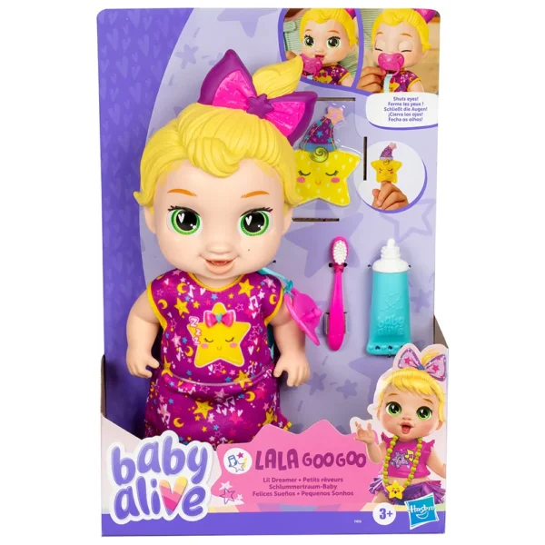 56F9856_1 Baby Alive Muñeca 29cm Lala Googoo - Wabro - Imagen 1