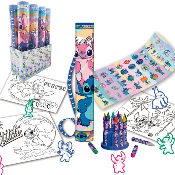 97xDMD00171 Mega tubo de arte Stitch - Tapimovil - Imagen 1