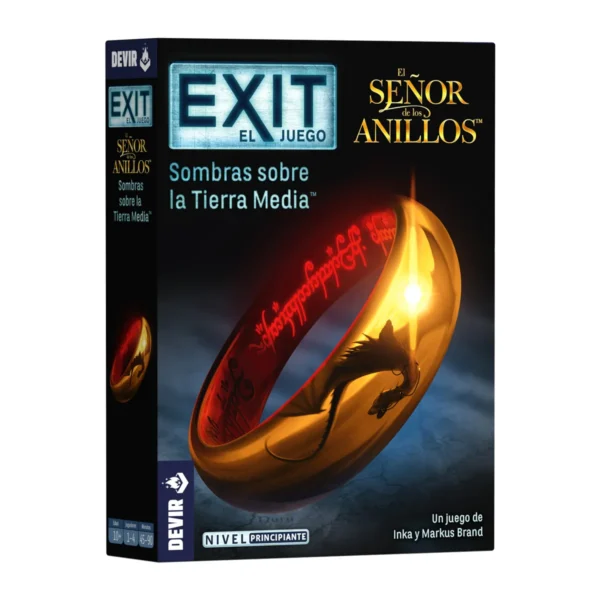 404168 Juego de mesa Exit: El Señor de los Anillos - Devir - Imagen 1
