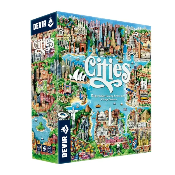 Juego de mesa Cities - Devir - Imagen 1