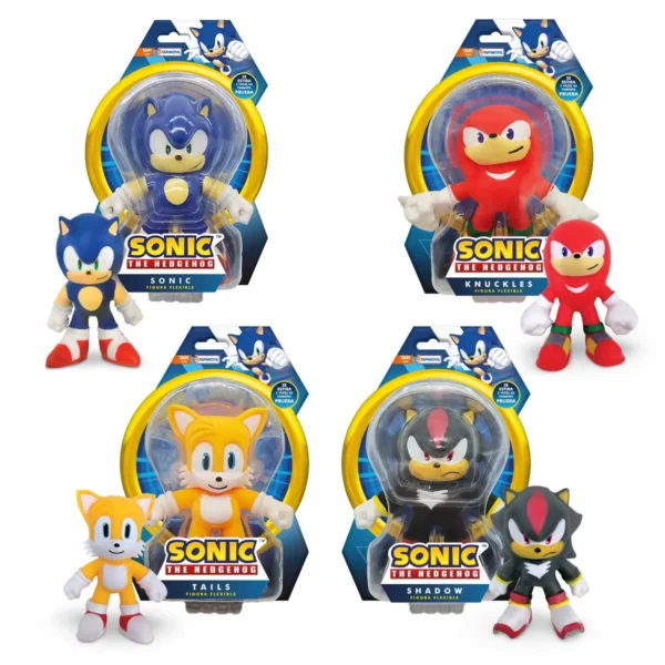 97xSNC01239 Muñeco estirable Sonic - Tapimovil - Imagen 1