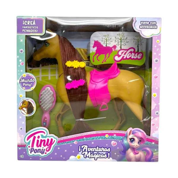 24055144 Caballo con accesorios - Tiny - Imagen 1