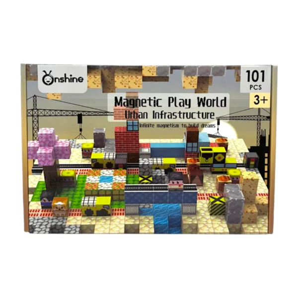 Bloques magneticos Minecraft  - Toyz - Imagen 1