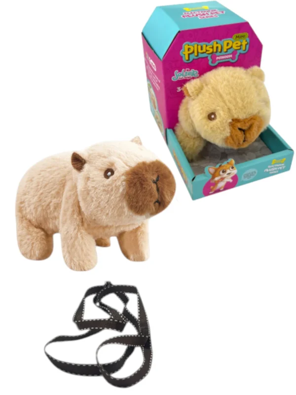 307MS07 Capibara con movimiento y sonidos - Plush pet - Imagen 1