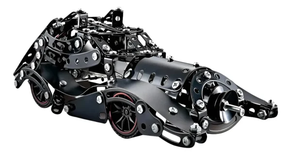 Set de construcción metal Batimovil -Mi Clavel toys - Imagen 2