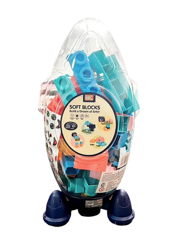 314ZY1805811 Balde cohete de bloques sotf - Mi Clavel toys - Imagen 1