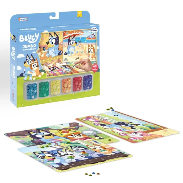 Jumbo diamonds art Bluey - Tapimovil - Imagen 1
