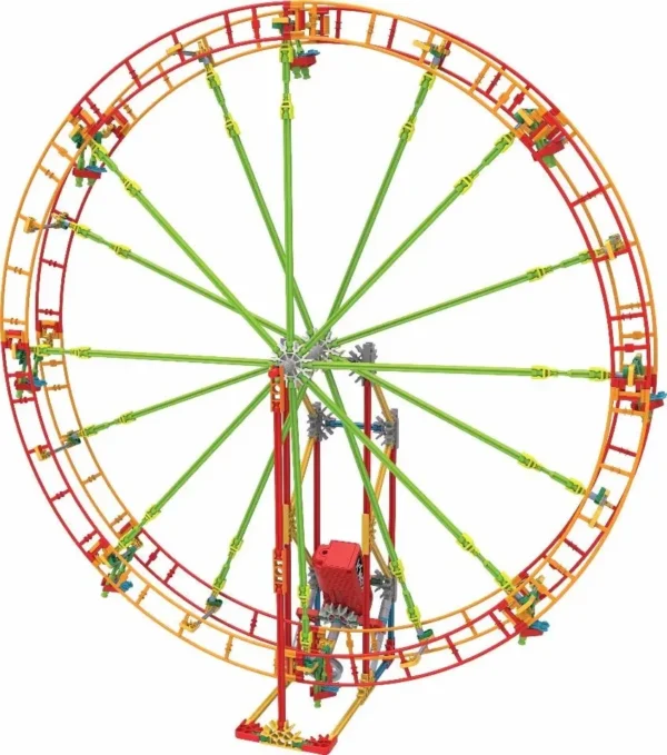 Set de construcción montaña rusa - K'nex - Imagen 2