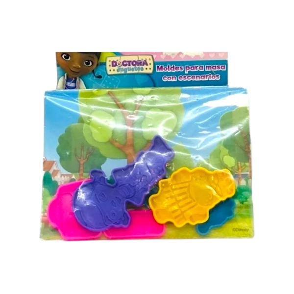 97DDJ07464 Set moldes para masas Doctora Juguetes - Tapimovil - Imagen 1