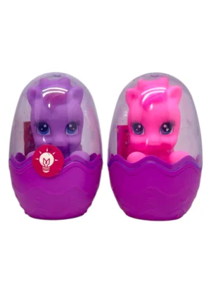 Combo Pony bebe en huevo con luz