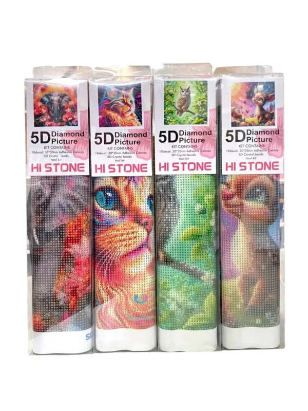 Set diamond painting 5D grande - Imagen 1