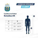Canillera de fútbol AFA talle M - Dribbling - Imagen 3