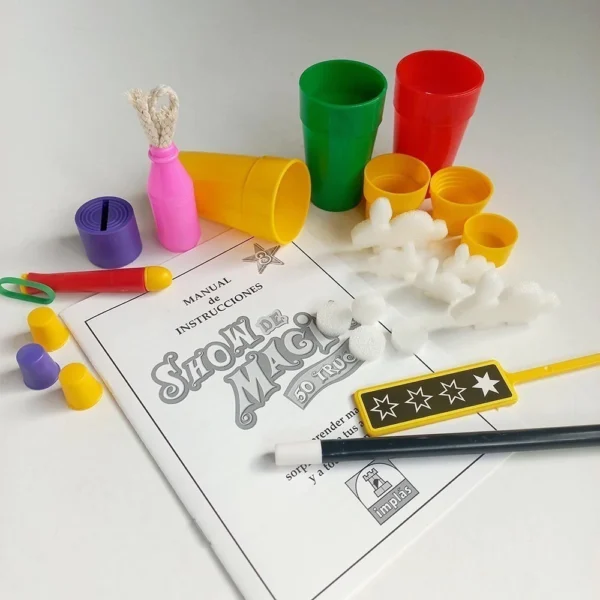 Juego de magia 50 trucos celeste - Implas - Imagen 2