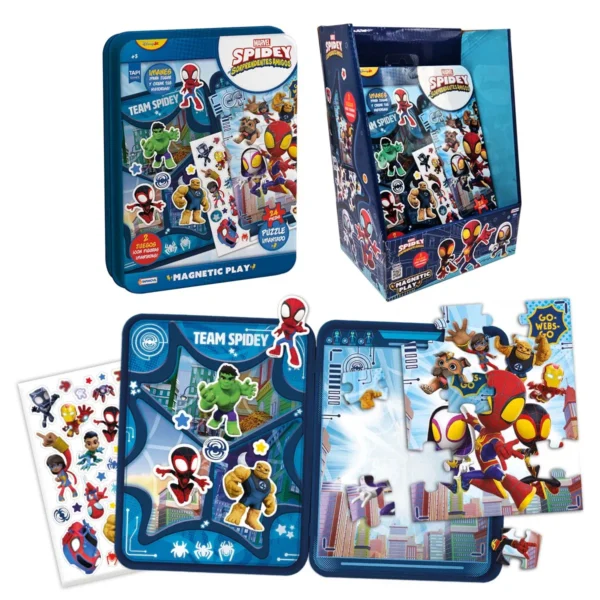VSP13205_11zon Rompecabezas imantados con imanes para jugar spidey - Tapimovil - Imagen 1