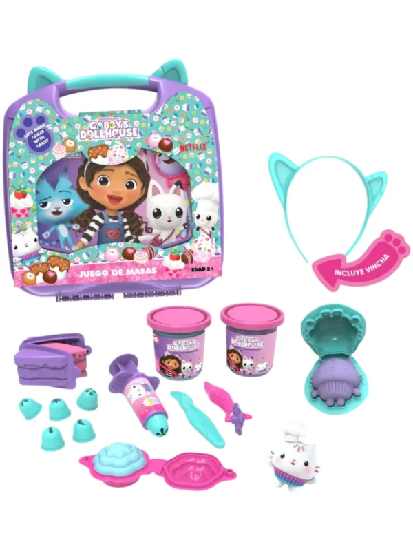 Valija de masas Gabby Dollhouse - Chikimasas - Imagen 1