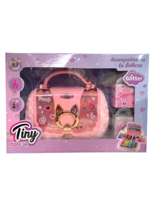 Set de maquillaje gliter en cartera - Tiny