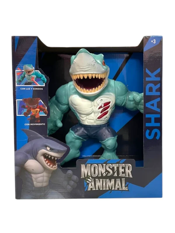 24056146 Tiburón monster animal con luz y sonido - Imagen 1