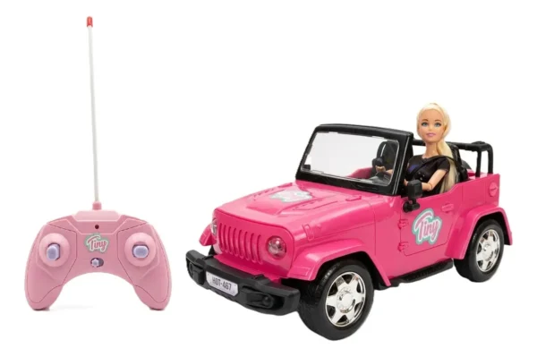 Muñeca con Jeep a radio control - Tiny - Imagen 2