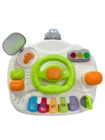 Mesa interactiva con volante rosa - Baby Gus - Imagen 3