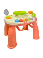 Mesa interactiva con volante rosa - Baby Gus - Imagen 2