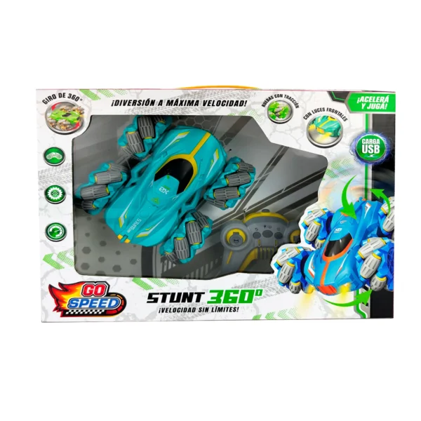 Auto a radio control Stunt 360 - Go Speed - Imagen 1