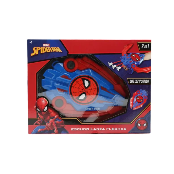 Escudo lanza flechas Spiderman - Imagen 1