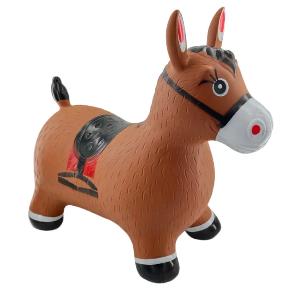 Caballo saltarin inflable - Imagen 1