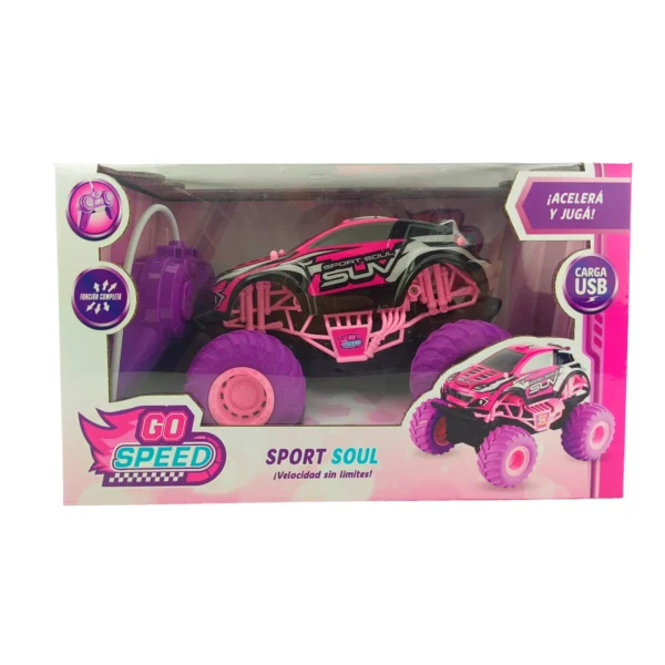 Auto a radio control todo terreno - Go Speed - Imagen 1