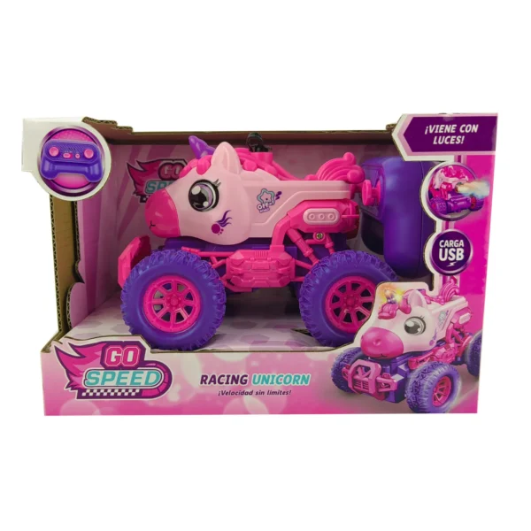 Auto a radio control unicornio - Go Speed - Imagen 1