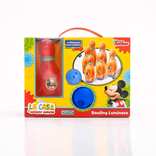 Bowling luminoso la casa de Mickey Mouse - Ditoys - Imagen 1