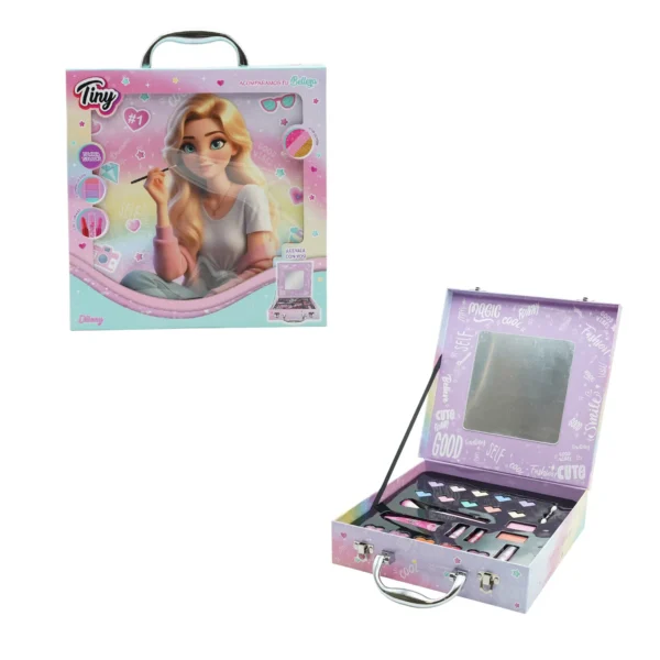 Valijita de maquillaje infantil Tiny con Espejo - Imagen 3