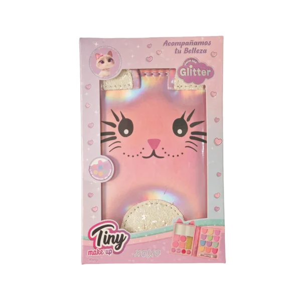 3405-77732-A_11zon Set de maquillaje infantil en paleta Gatito - Tiny - Imagen 1