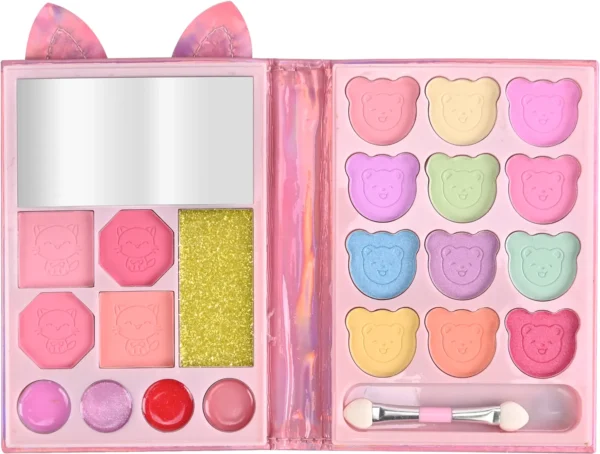 Set de maquillaje infantil en paleta Gatito - Tiny - Imagen 2