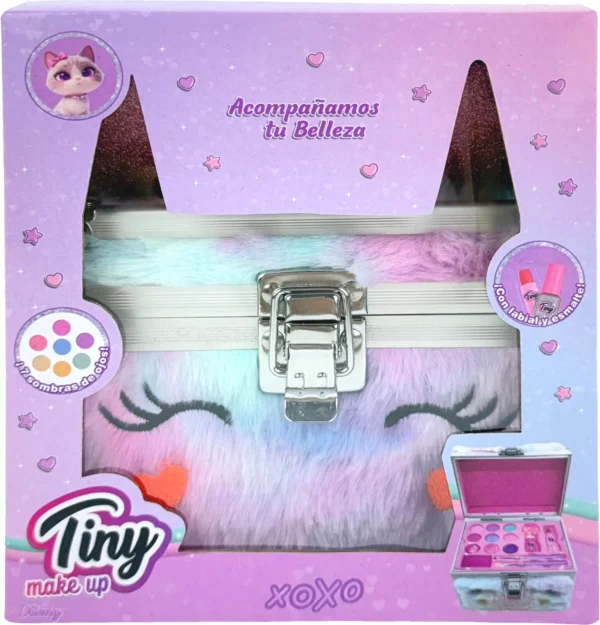 3413-78160-A_11zon Valija de maquillaje infantil Peluche con Orejitas - Imagen 1