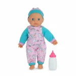 Muñeco bebote Tiny Baby Luli con Sonido y Mamadera - Imagen 4