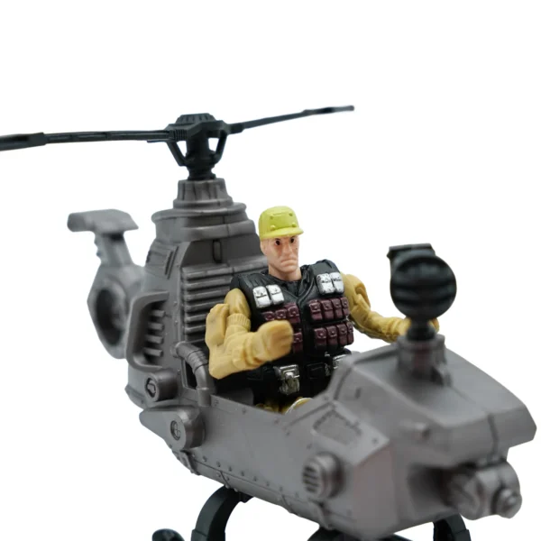 set de Helicoptero y camioneta militar - Imagen 3