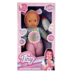 Muñeco bebote Ludmi con Sonido y Mamadera - Tiny - Imagen 2