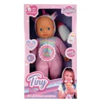 Muñeco bebote Ludmi con Sonido y Mamadera - Tiny - Imagen 3