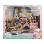 Muñeca con Bicicleta Candy Shop - Tiny