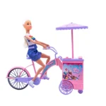 Muñeca con Bicicleta Candy Shop - Tiny - Imagen 2