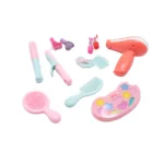 Tocador infantil de juguete con banquito y accesorios - Tiny - Imagen 3
