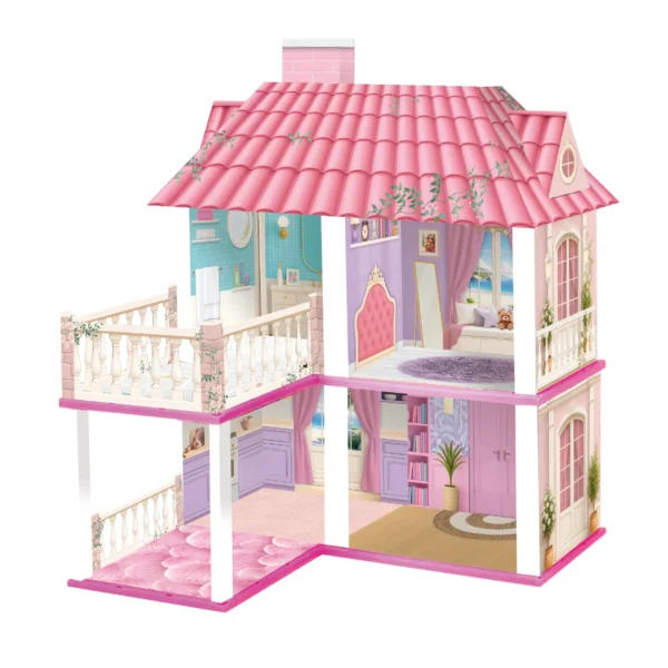 Mi casita de muñecas modular con terraza - Tiny - Imagen 2