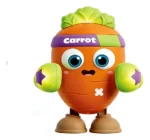 Zanahoria Robot Interactiva con Luz y Sonido
